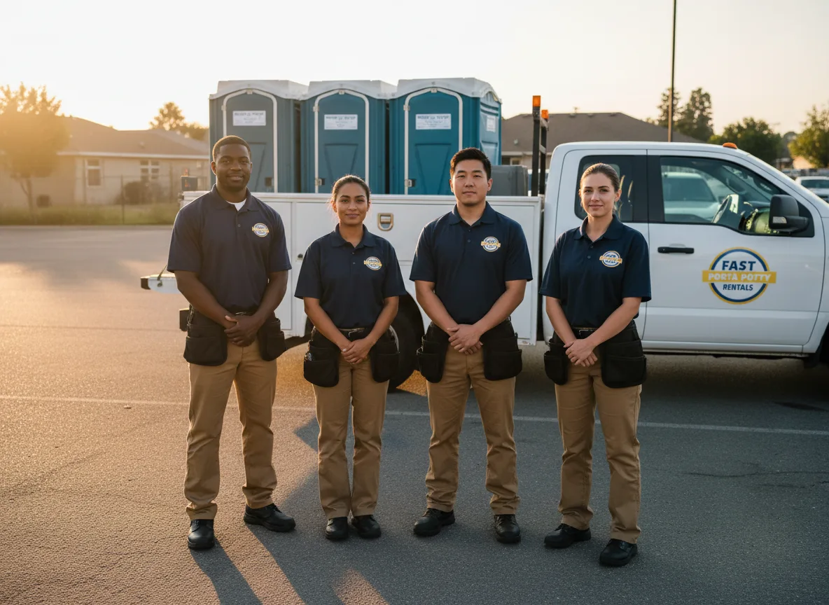 Standard Porta Potty Rentals company in Wickett, TX